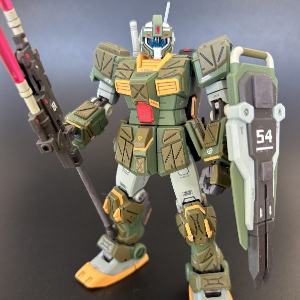 ガンプラ 塗装済完成品 HGUC ジム・ストライカー ガンプラ】HGUC ジム・ストライカー レビュー | ポッチのガンプラ＋