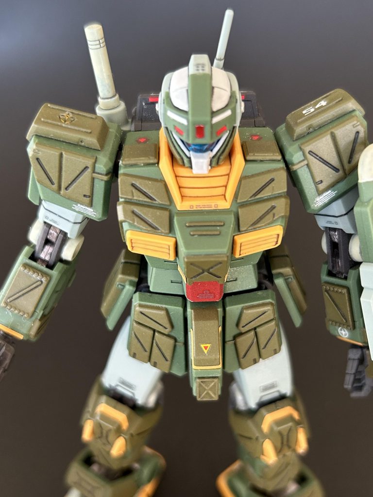 他の方の作例を拝見してウェラブル・アーマーの塗分けを行ないましたが想像以上に大変でした…でもイメージ通りの色味に出来たので満足です。