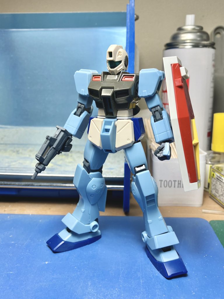 HGUC ジム・コマンド–5枚目/制作者：芋カスタム