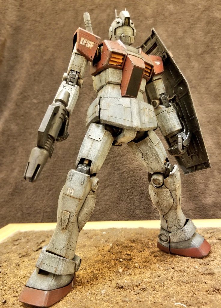 歴戦型ジム–2枚目/制作者：@JBMikawaya