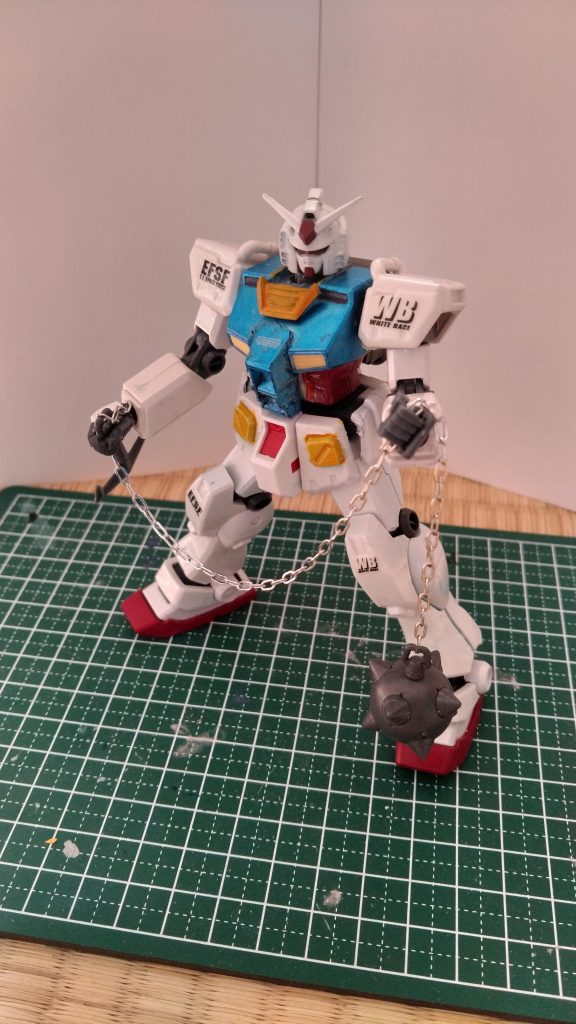 ビームサーベル刺し忘れた…。