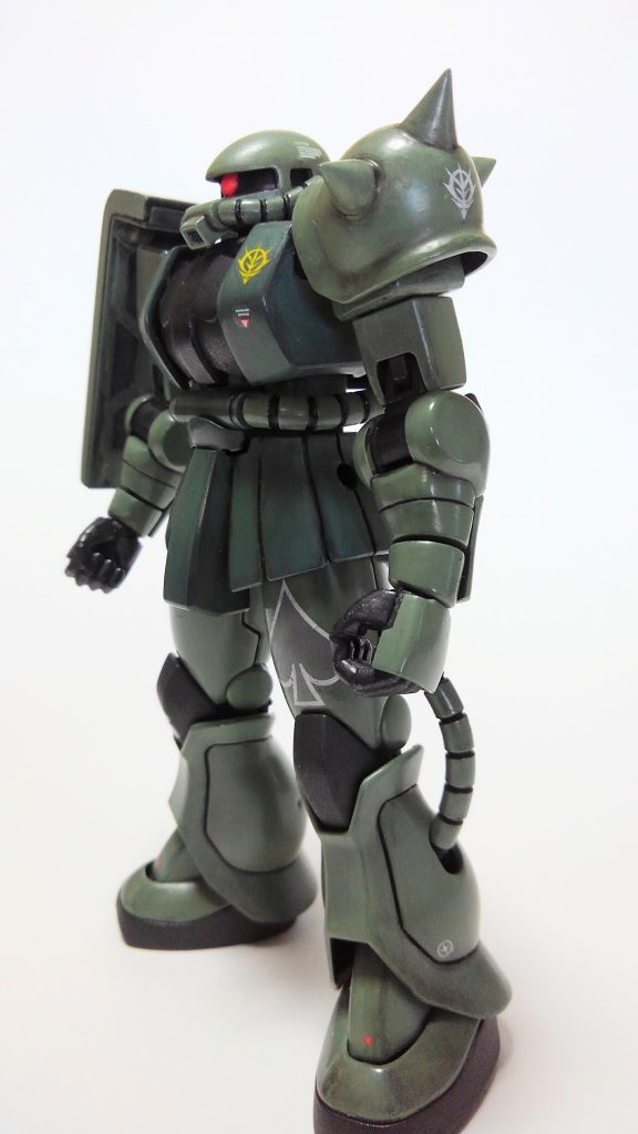 軽くウォッシングに留めたつもりですが、写真で見るとちょっとキツメかな?