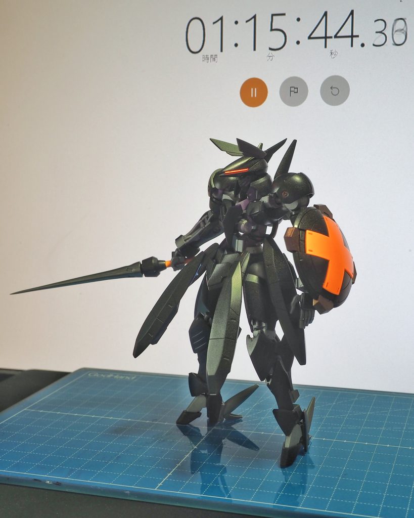 乾燥後、組み立て後のラップタイムは25時間15分！魔剤やうなぎで精を付けての徹夜作業でした(笑)==================================