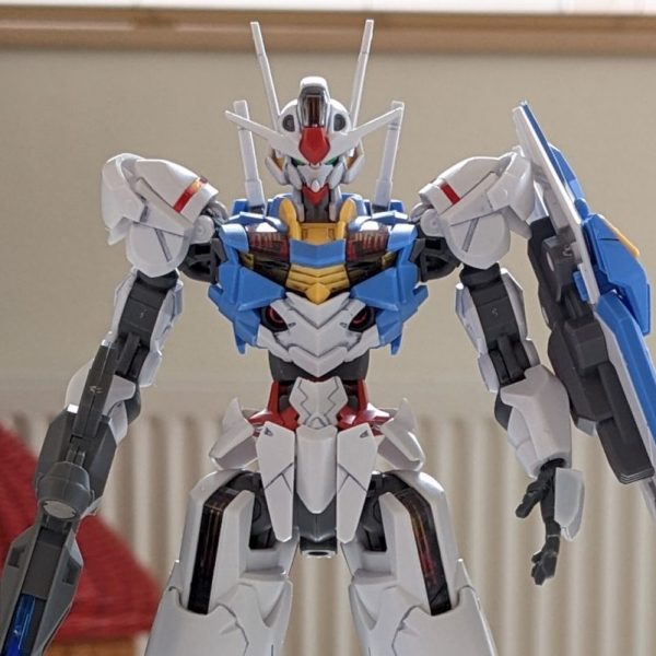 親子合作😁ガンダムエアリアル