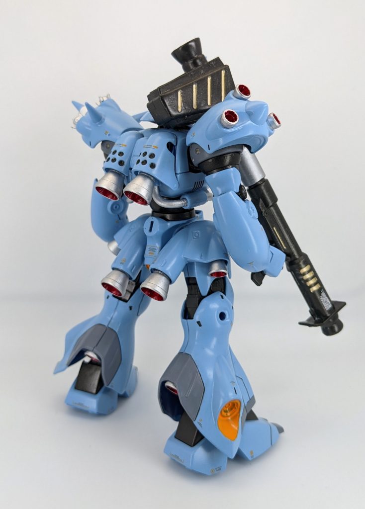 (バーニアを塗るのすごく楽しかった…)