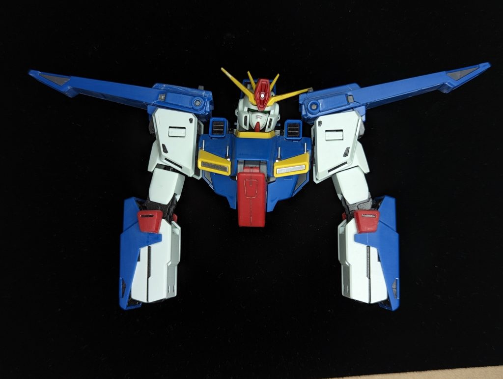 ひたすらヤスリがけをした上半身