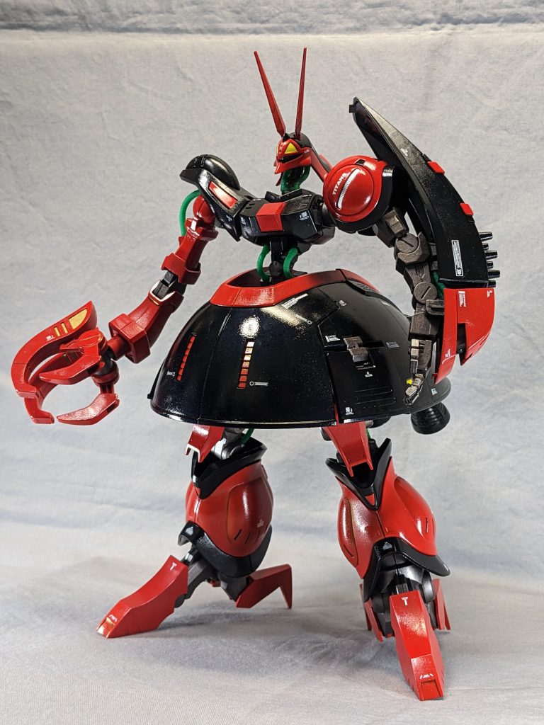 以前2つ買ったゲーツ機を塗装。ランナー吹きでレタッチという時短製作。フレームはいつもの焼鉄色。