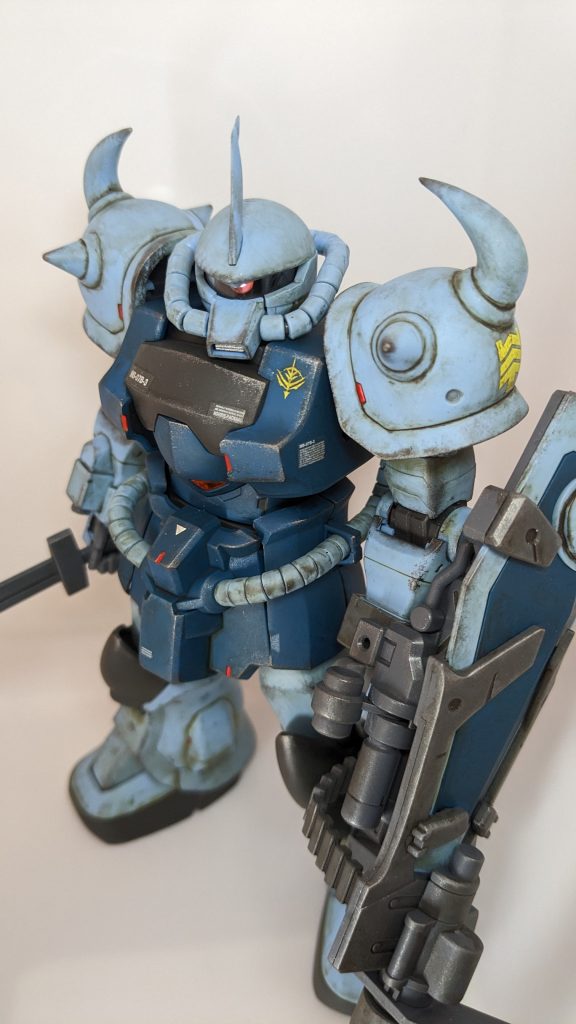 20年前のキットなので基本的に動きません(笑)が!プロポーションは素晴らしいです✨