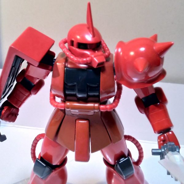 HGザクⅡ筆塗り100％（スプレーすら無し）