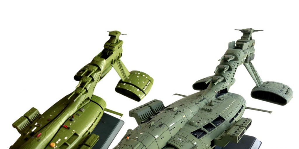 完成品との比較です。