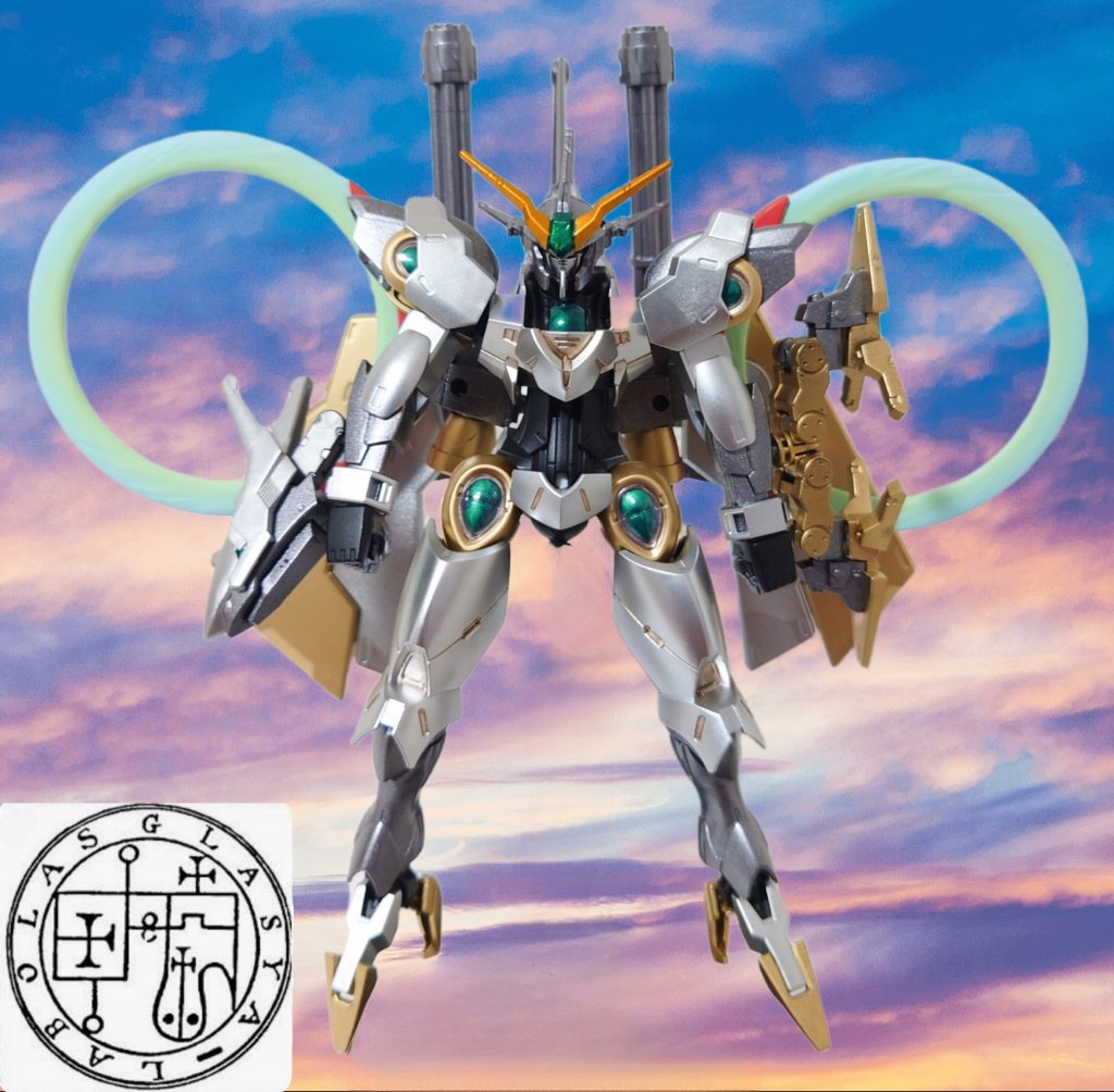 ガンダムフレーム72体のうち25番目の機体「冷酷無比の狂犬グラシャラボラス」悪魔グラシャラボラスは、グリフォンのような翼のはえた犬の姿で、流血と殺人を引き起こす殺戮の王者とされているので、イメージを形にするのが大変でした。機体は、今話題の水星の魔女のベギルベウをベースに色々ミキシングしました。特に脚部がお気に入りです。異形のケモノ17「冷酷無比の狂犬グラシャラボラス」|パイナップル少佐さんのガンプラ作品|GUNSTA(ガンスタ) (gumpla.jp)