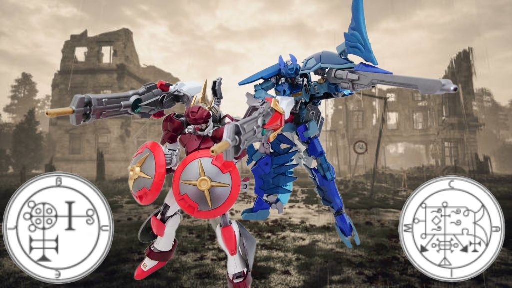 ガンダムフレーム72体のうち10番目の機体「最強の盾ブエル」悪魔ブエルの姿は、「星か車輪のような五本の脚を持ち、自ら転がりつつ前進する」ということで、自動車を連想して作成しました。ガンダムフレーム72体のうち53番目の機体「最強の矛カイム」「ブエル」と対となる設計思想で作られたガンダムフレームという妄想設定です。容姿については、ブエルが自動車なので飛行機にしようかと思っていましたが、悪魔カイムの姿は、鳥の姿ということで、忠実に鳥をイメージして作成しました。なお、鉄血版のメリクリウス・ヴァイエイトを裏テーマにしており、ブエルがメリクリウス、カイムがヴァイエイトのイメージです。異形のケモノ18「最強の盾ブエル」|パイナップル少佐さんのガンプラ作品|GUNSTA(ガンスタ) (gumpla.jp)異形のケモノ19「最強の矛カイム」|パイナップル少佐さんのガンプラ作品|GUNSTA(ガンスタ) (gumpla.jp)