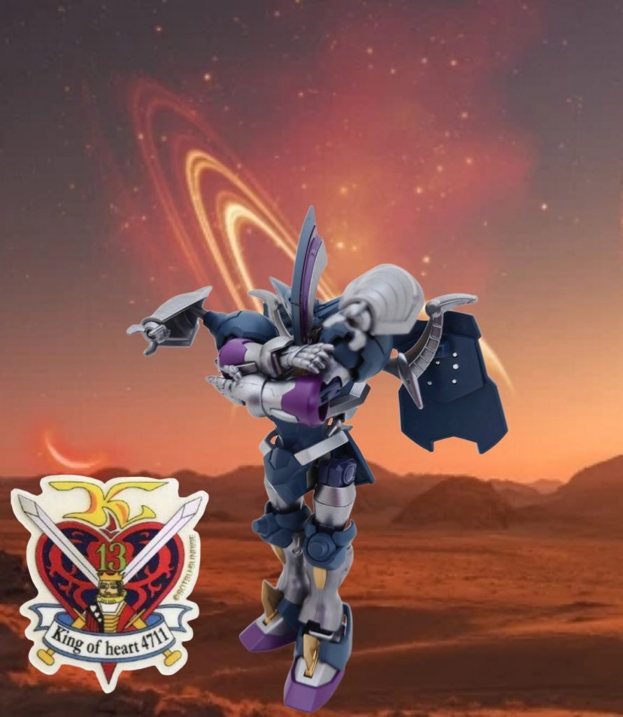 最後に番外編「オルフェンズマスターガンダム」もしもGガンダムの東方不敗が病に倒れて死んだあと、鉄血のオルフェンズの世界に転生したらという、今流行りの転生ものを想像して作成しました。火星に転生した東方不敗は、オルフェンズの世界でも地球が腐敗していることに怒り、今度こそ武力によって地球を浄化するために動き出す。タイトルにするなら「転生したら火星でした。〜武を極めた東方不敗は今度こそ地球を浄化します。とりあえずギャラルホルンはワンパンです。〜」HGオルフェンズマスターガンダム|パイナップル少佐さんのガンプラ作品|GUNSTA(ガンスタ) (gumpla.jp)