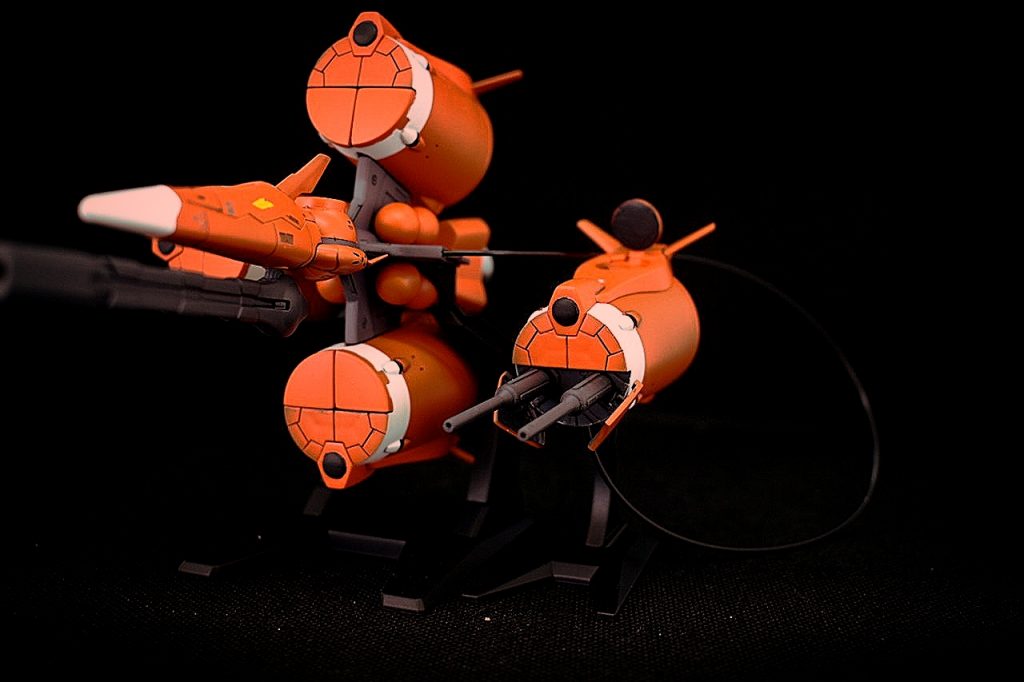 リード線や砲塔もあるので分離させる事も出来る