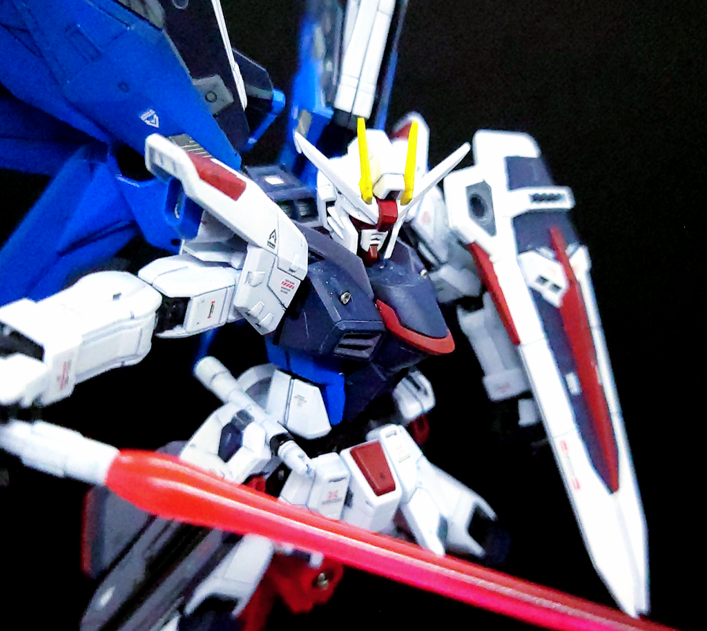 ビームサーベル構えてみる