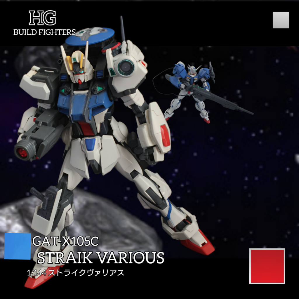 おまけに作ったガンプラのパッケージ風の画像(^^)