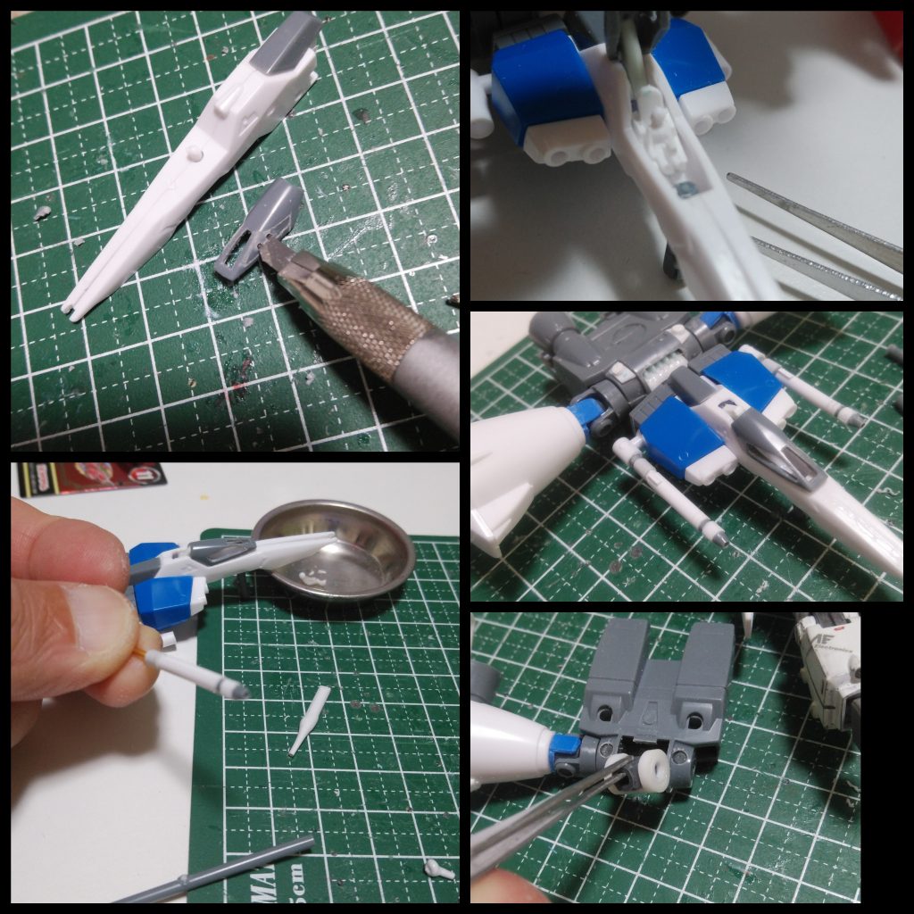 コアファイター加工中……キャノピー開閉とコクピット自作なんかをやってみました😼