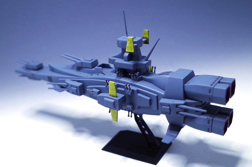 　1/1200 地球連邦軍主力戦艦 マゼラン　–4枚目/制作者：だんくら工房・mk戦車