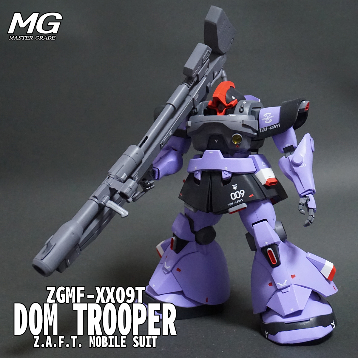 同梱不可 ドムトルーパー 全塗装 模型製作用品 HGGS HG 1/144 - ドムトルーパー ガンプラ ZGMF-XX09T ドムトルーパー -  プラモデル 全塗装完成品]HG 改修全塗装完成品 ガンダム