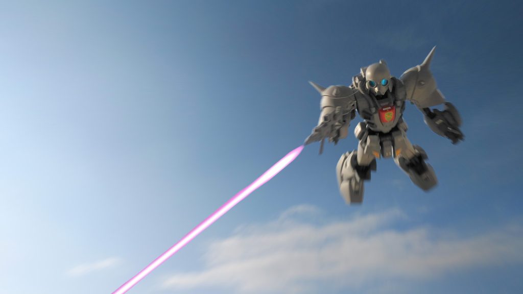 こちらのデナンは以前作成した、RE/100 ギナⅡを組み込んだものです。RE/100再販してほしいですね。