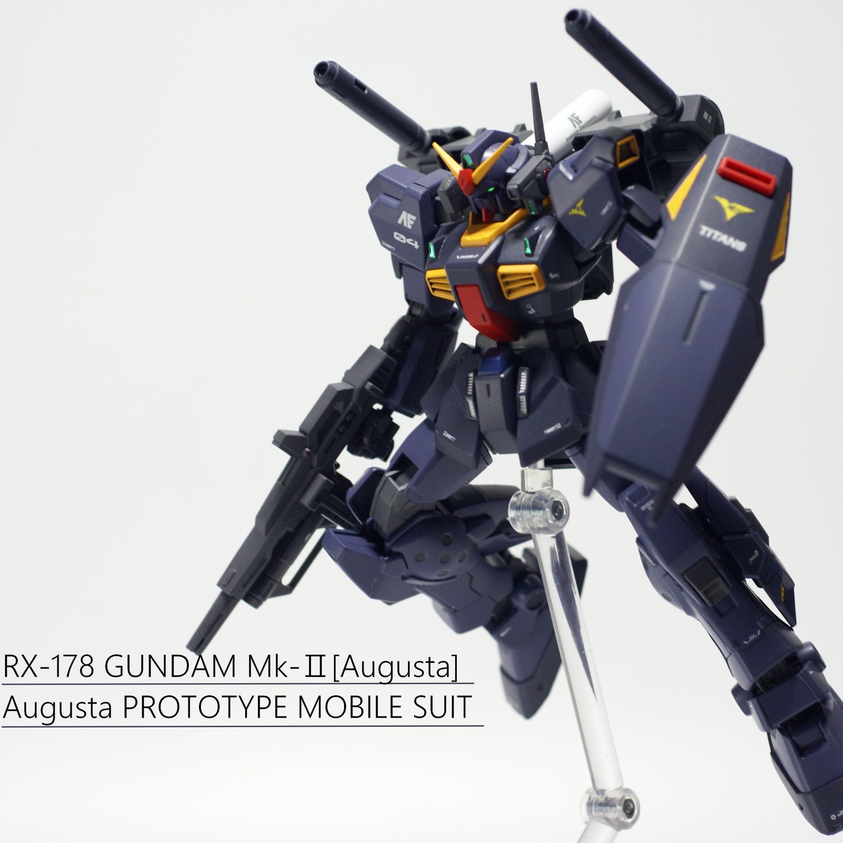 HGUC 1/144 ガンダムマークⅡ オーガスタ仕様｜エーディジェさんの