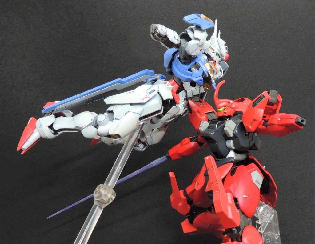 エアリアルの体当たりのシーンを再現してみました。