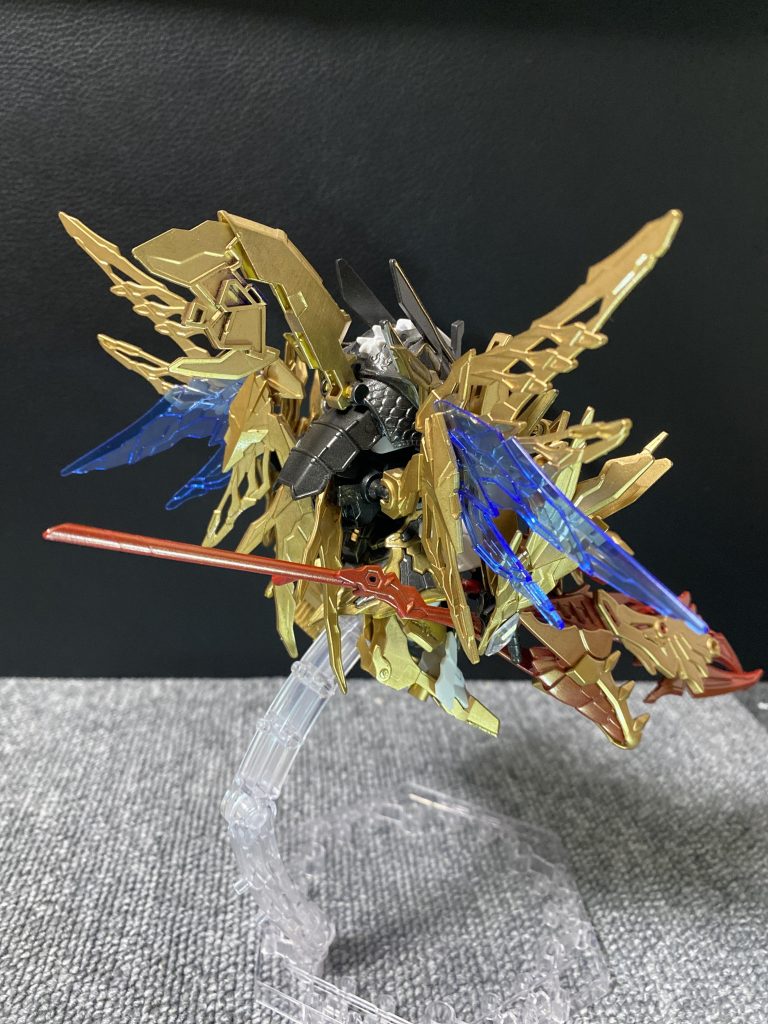 昔と違って今のBB戦士(部品どりさせて頂いた)は凄いなぁと、昔のキットには昔のキットの良さがありますが