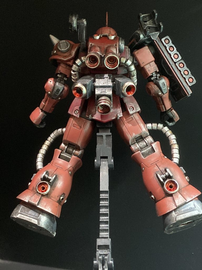 バックショット。各所にバーニア増設。