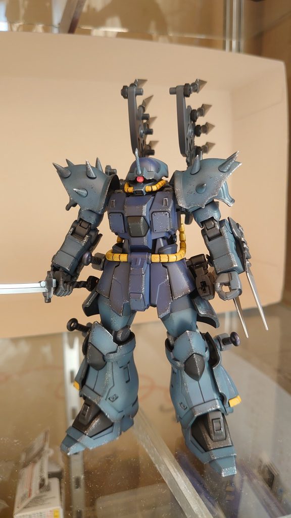 ジオン系の陸戦MSは汚しがよく似合います。今年最後の投稿でした。良いお年をお過ごしください。