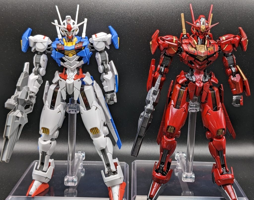 ノーマルカラーと合わせると完全に2Pカラーエアリアルw