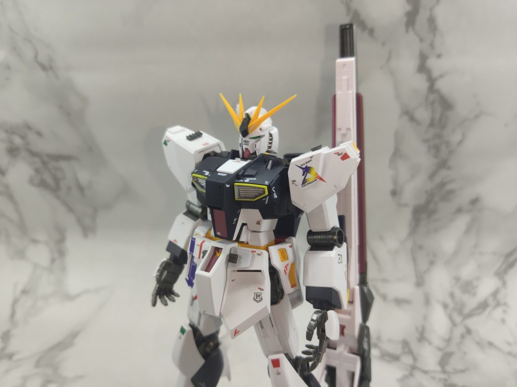 EG nu牛鋼+福岡牛gk大砲 νガンダム RX-93–4枚目/制作者：@fox_chi_zeng