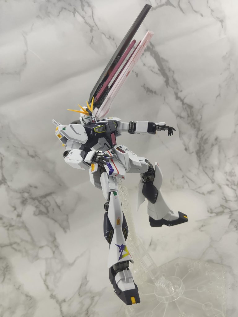 EG nu牛鋼+福岡牛gk大砲 νガンダム RX-93–2枚目/制作者：@fox_chi_zeng