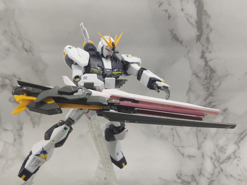 EG nu牛鋼+福岡牛gk大砲 νガンダム RX-93–3枚目/制作者：@fox_chi_zeng