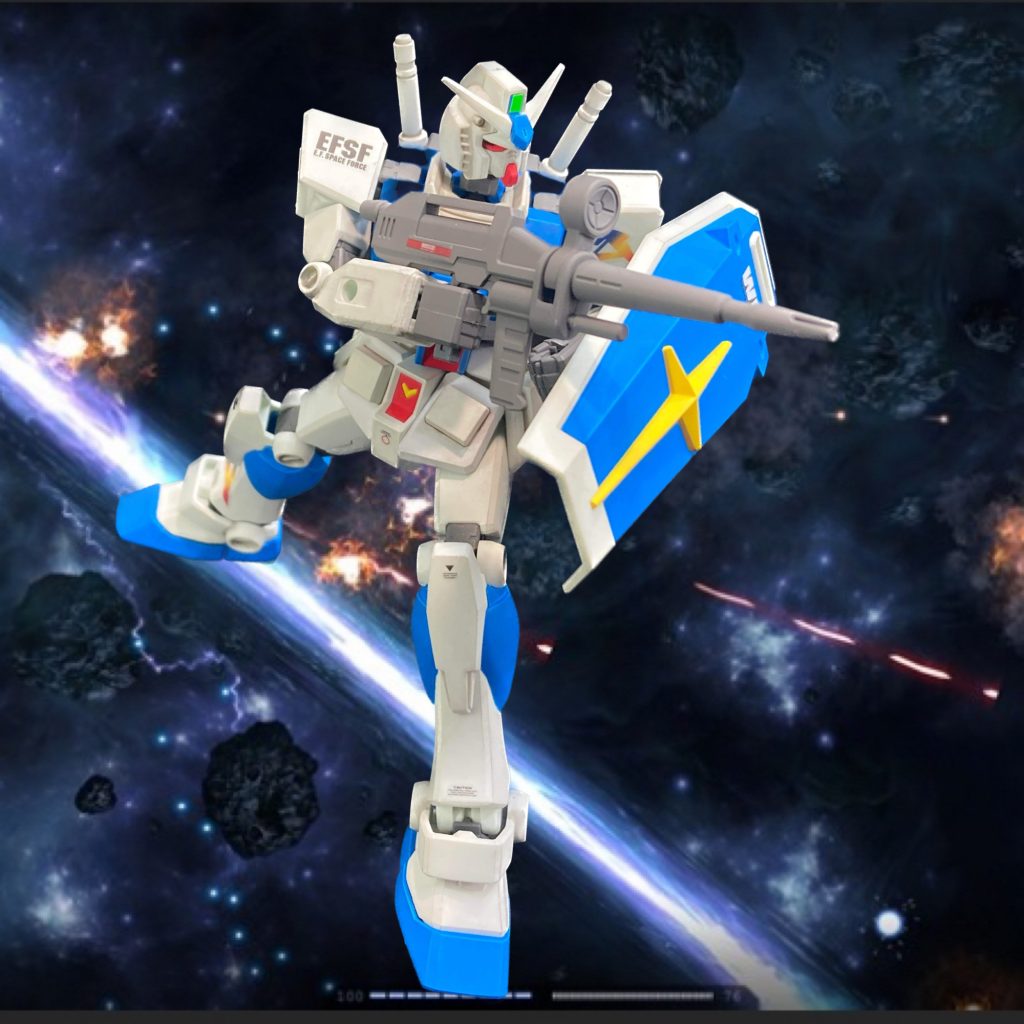 福岡限定カラーのファーストガンダム–3枚目/制作者：丸五ワークス