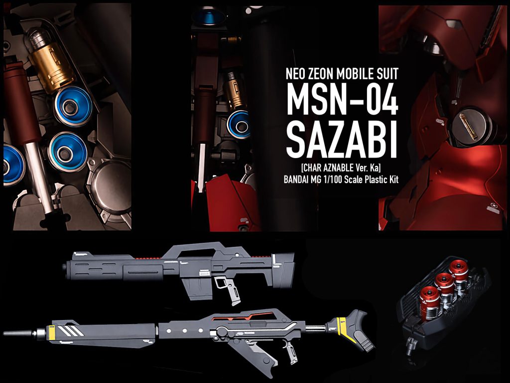 MG サザビー Ver.Ka–3枚目/制作者：iQubeley