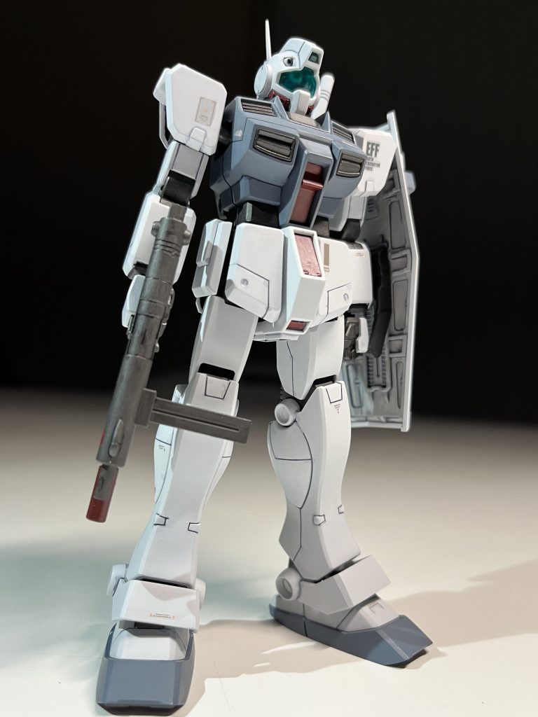 デカールもイマイチかなぁ。肩の黄色▽はいかしだったか…