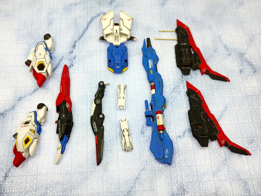 Zガンダム　ウェーブライダー　ガンダムアーティファクト–2枚目/制作者：定吉