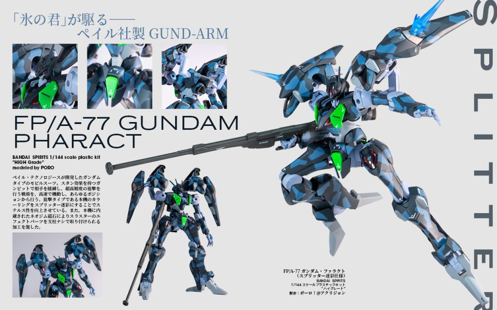 模型雑誌風に紹介画像を作成。