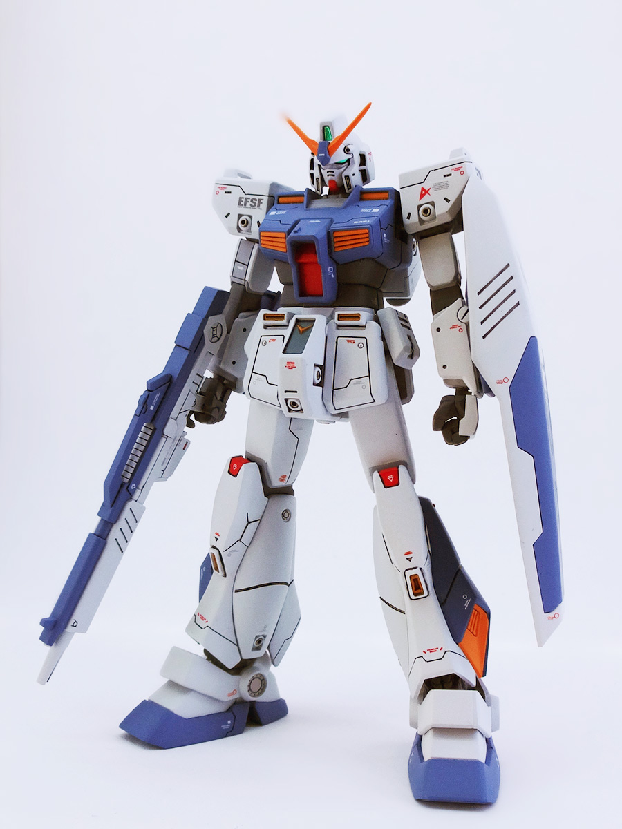 HGUC RX78 ガンダムNT-1 アレックス 改修・全塗装｜patoran502さんの ...