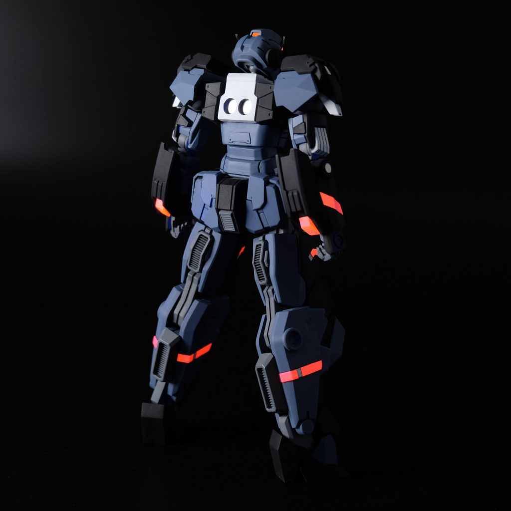 架空ガンプラ#4「ヘラルド高機動実験型」(フルスクラッチ)–4枚目/制作者:@RalufRan_土豆