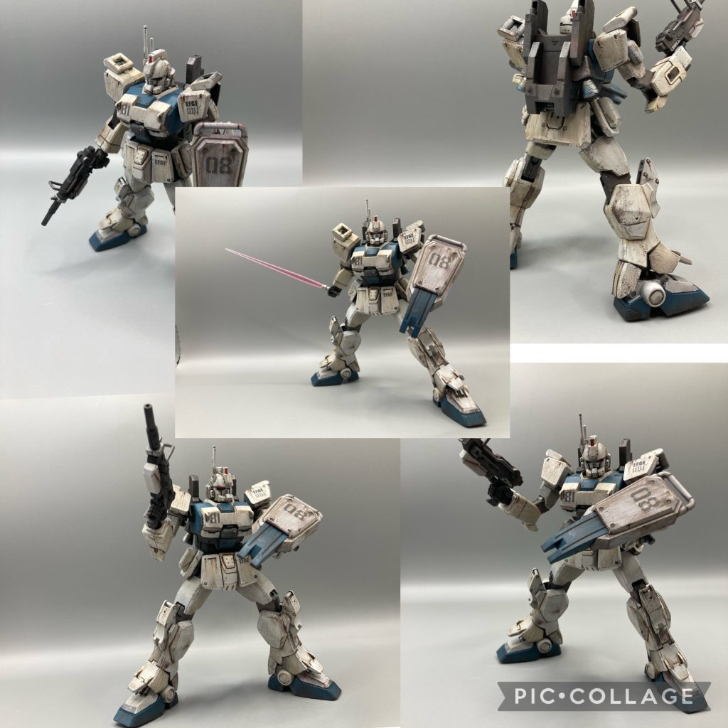 各アクションポーズ撮影。