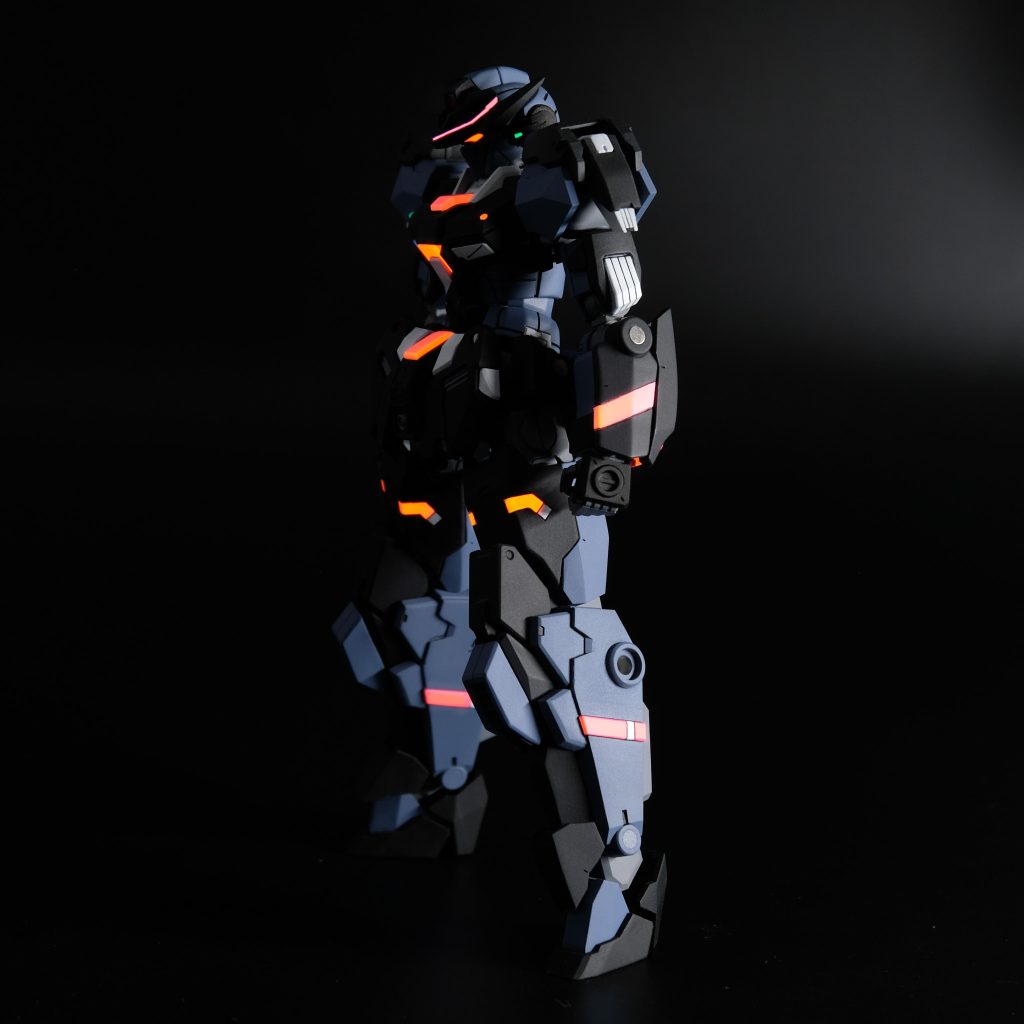 架空ガンプラ#4「ヘラルド高機動実験型」(フルスクラッチ)–3枚目/制作者:@RalufRan_土豆