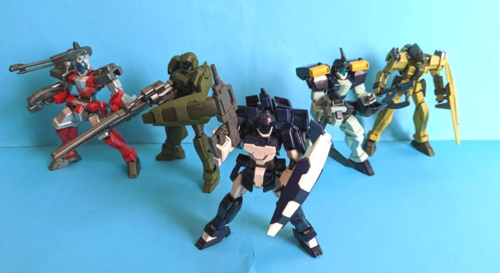 「AGE連邦系オリ量産機ガンプラ」だいぶ増えてまいりました!