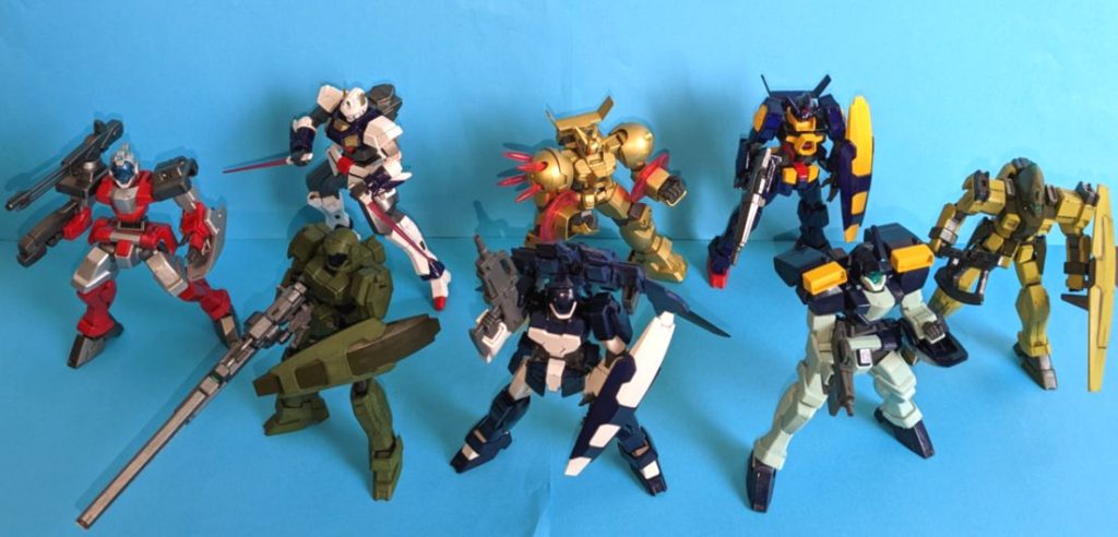 「AGEオリガンプラ」まだ数機ありますがもはや一画面に収まらなかったりします!閲覧ありがとうございました!!