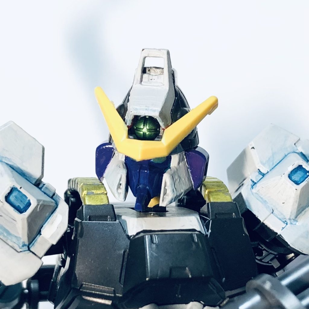 アピールポイントはガンマムヘッドです！（ガンダムじゃないよ！）ゼルガメスさんのニコニコ静画からヒントいただきましたービルドガンマガンダムの頭は本来こうあるべきだ！（最後までご覧いただきありがとうございました(๑˃̵ᴗ˂̵)ﾃﾍﾍ） 
