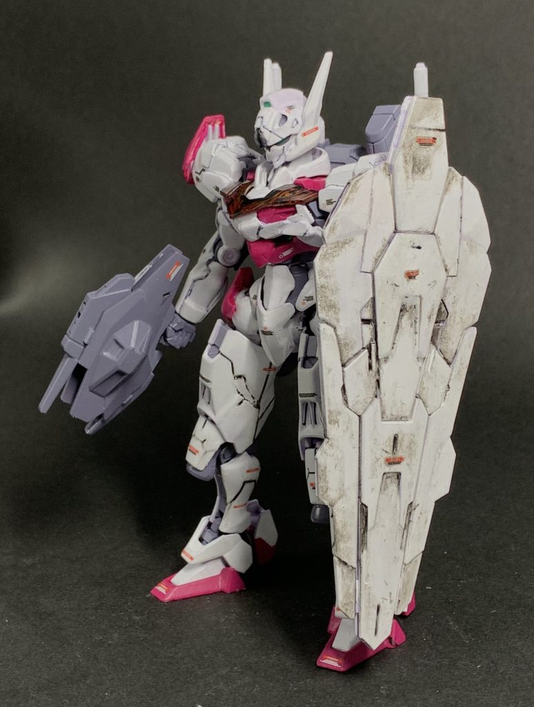 盾少しウェザリングしました