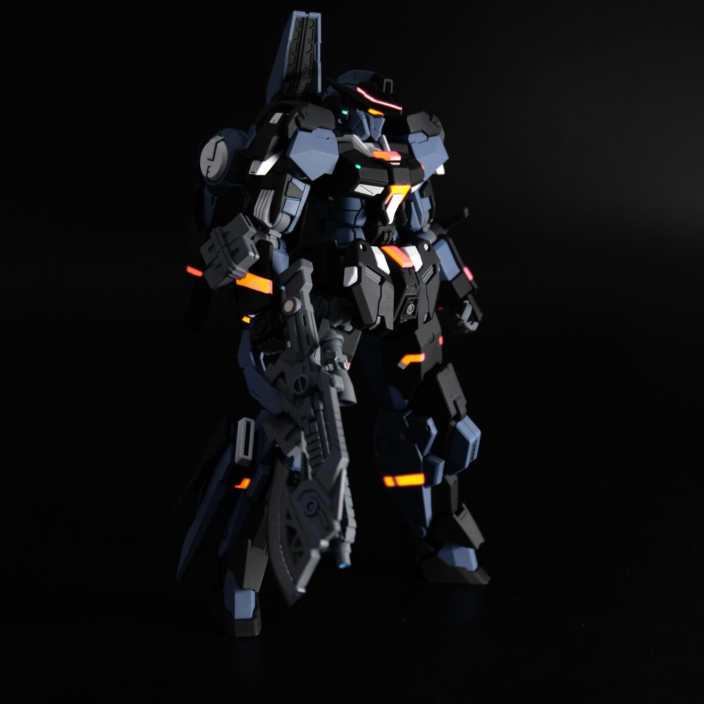 架空ガンプラ#4「ヘラルド高機動実験型」(フルスクラッチ)–5枚目/制作者:@RalufRan_土豆