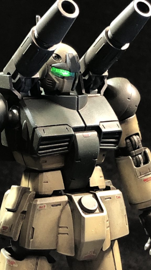 今回も少しだけ手を加えて好みのガンキャノンに仕上がったのでは無いかと思います。