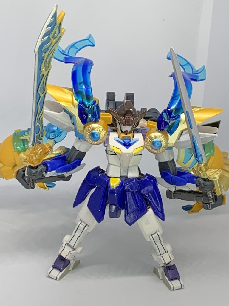 この姿以降は二刀流が可能です。