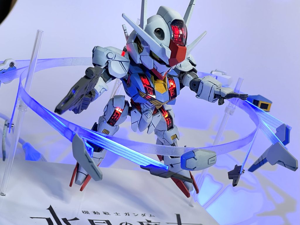 電飾SDEXガンダムエアリアル–7枚目/制作者:sawat1203 / さわてぃー